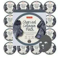 Purederm charcoal collagen mask 1 mask