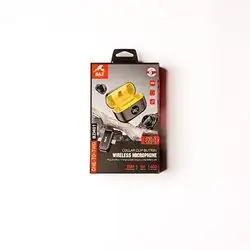 BAZ COLLAR CLIP BUTTON ANC+ENC WIRELESS MICROPHONE