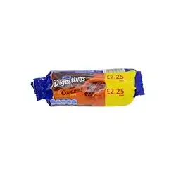 Mcvities Digestive Milk Chocolate Caramel 250 Gm
