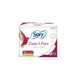 Sofy Daily Fresh Hygiene And Cleanliness Panty Liners Regular Size 80 Liners