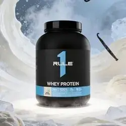 Rule 1 Whey Protein – Vanilla ice cream 68 servings