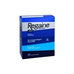 Rogain Manner minoxidil solution 3x60ml
