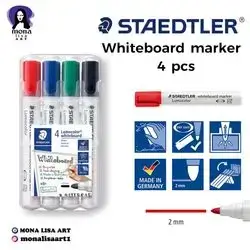 White board Marker 4colours-STAEDSTLER