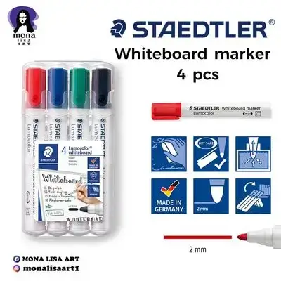 White board Marker 4colours-STAEDSTLER