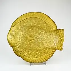 37Cm Gold Plate