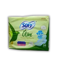 Sofi Feminine Sanitary Pads, Large, 56 Count