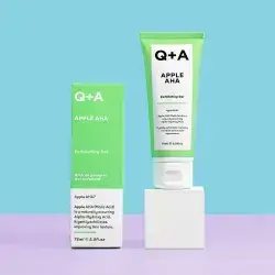 Q+a Apple Aha Exfoliating Gel, 75ml.
