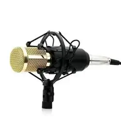 Singing Live Sound Card-PROFESSIONAL CONDENSER MICROPHONE With Patented Audio Reference Companding For Crystal-clear Sound