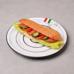 Panino Al Salame & Patate Fritte