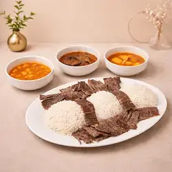 Meat Shawarma On Rice