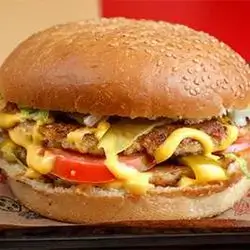 Double Chicken Burger