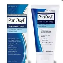 Panoxyl acne creamy wash 4% benzoyl peroxide