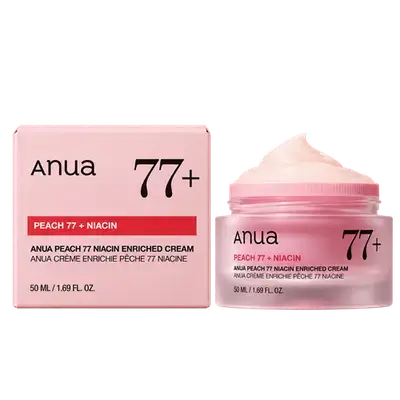 Peach 77 Niacin Enriched Cream 50ml _ Anua