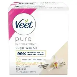 VEET Expert Sugar Wax with essentail oils vanilla Fragrance