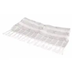 Palm Towel White 50X80Cm Ceramic
