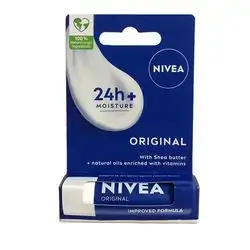 NIVEA lip balm 24hr moisture Original