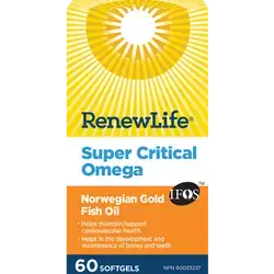 RenewLife Super critical Omega 3 60 softgels