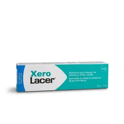 Xero lacer refreshes and reduces the sensation of dry mouth toothpaste 75ml