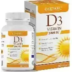 VITAMIN D3 5000IU 60 TABS CENTRAL