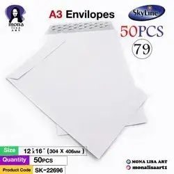 White envelopes-16x12cm