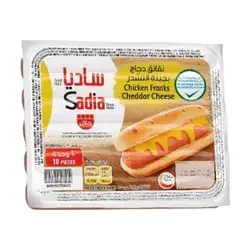 Sadia Chicken Franks Cheddar Cheese 340g