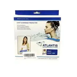 Cast & Bandage Protector Adult Short Arm_Atlantis