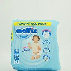 Molfix 3D Xl Pants No.6 38 Pieces