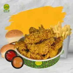 Strips Meal 3 Pieces