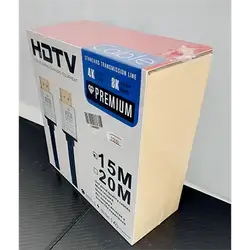 High-Speed HDMI Cable Supporting 4K UHD And 8K UHD Resolution [5, 12].