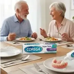 COREGA Super Taste Free Denture Fixative Cream (40g)