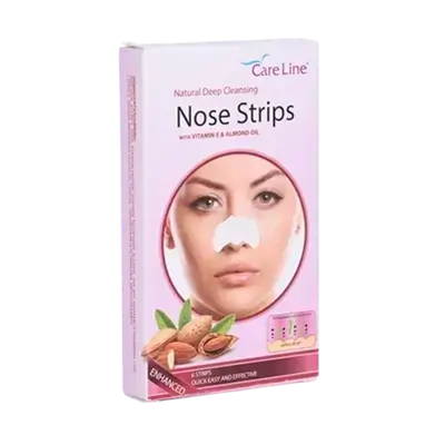 Nose Strips With Vitamin E & Almond Oil 6 Strips _ Care Line
