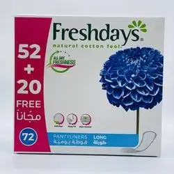 Fresh fountain in double thick blue