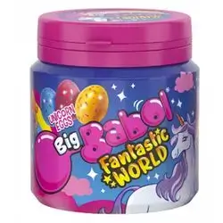 Big Babol Fantastic World Gum Mix Flavored Gum 90 Gr