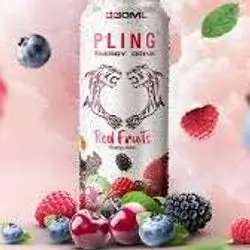 pling energy drink red fruit 330ml