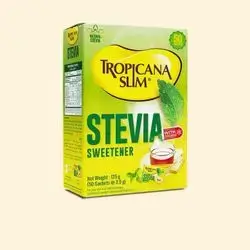 Tropicana Slim Stevia Sweetener50 individual sachets ترۆپیکانا