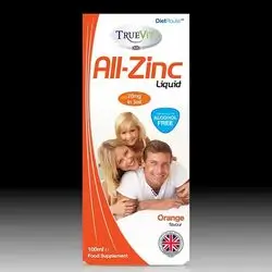 All-Zinc liquid 20mg in5ml (truevit)100ml