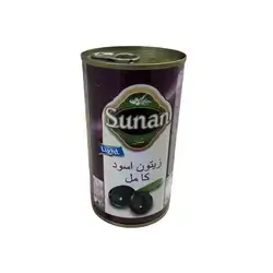 Sunan Olives Black Whole 370g