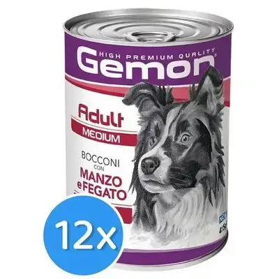 Gemon لحم البقر والكبد 12X