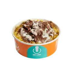 Meat Shawarma On Rice