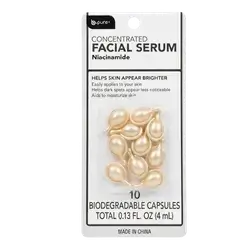 Concentrated Facial Serum Niacinamide 10 Biodegradable Capsules 4ml _ B.pure