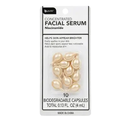 Concentrated Facial Serum Niacinamide 10 Biodegradable Capsules 4ml _ B.pure