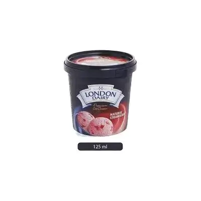 London Dairy Ice Crm Strawberry 81g