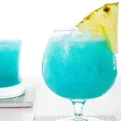 Blue Hawaii Mocktail
