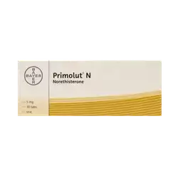 Primolut N (Norethisterone 5mg) 30 Tablets _ BAYER