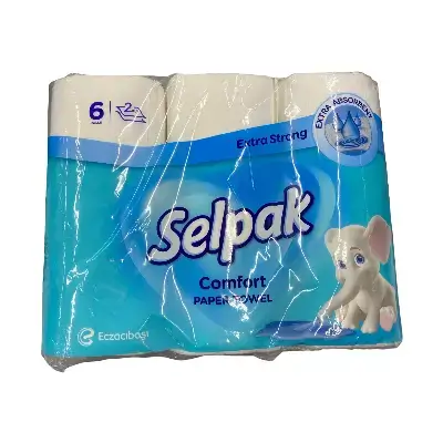 Selpak Comfort Kitchen Roll 2plyx6