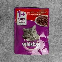 Whiskas Beef Liver +1year 80g