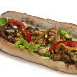 Beef Fajita Sandwich