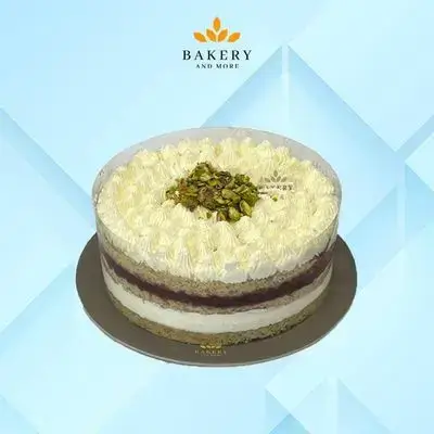 Pistachio Raspberry Cake