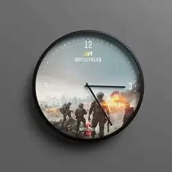 Gaming Wall Clock  BATTLEFIELD 6