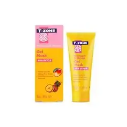 T-Zone AHA Gel Face Mask (Mango & Pineapple) 50ml